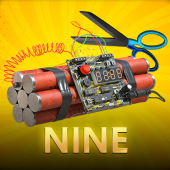 Nine big bunny card game
